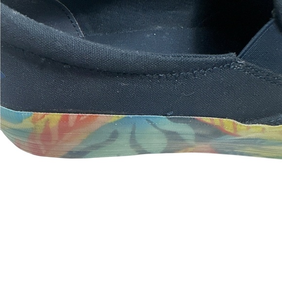 Sperry denim canvas  with colorful Platform  size 8.5 - Picture 7 of 12